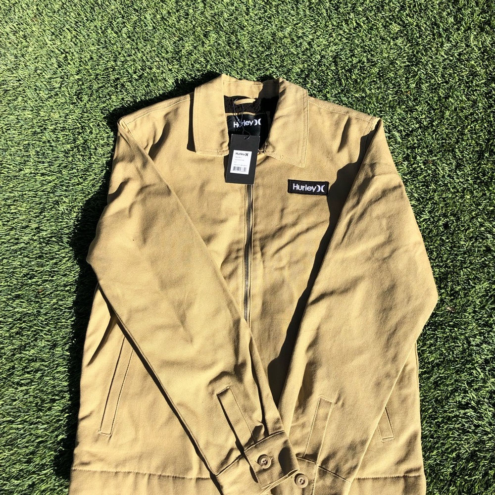 HURLEY THORINGTON MECHANIC JACKET SHERPA LINED